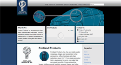 Desktop Screenshot of portlandproducts.com